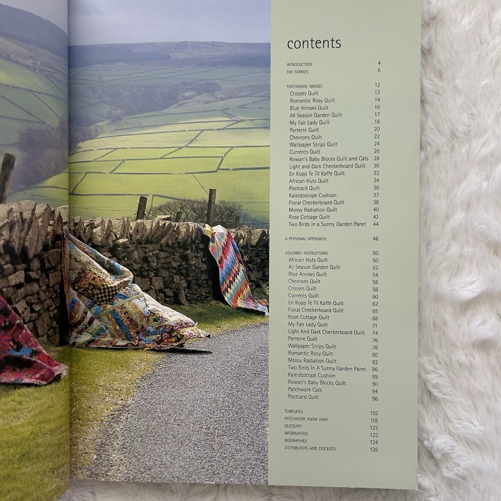 Lot of 5‎ Quilting Books by KAFFE FASSETT Patchwork Quilt Pillows Country Garden - Picture 7 of 13